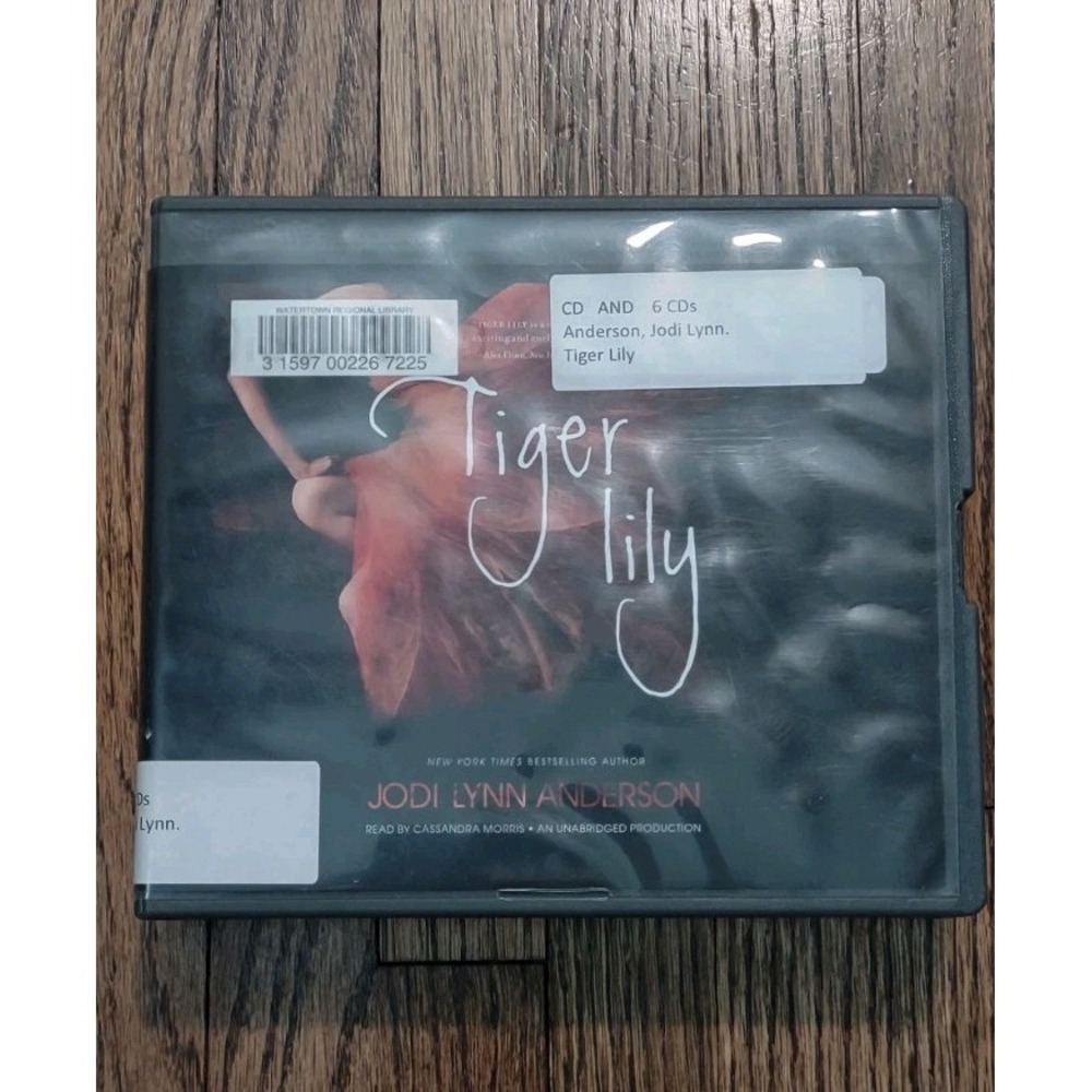 Tiger Lily Jodi Lynn Anderson Unabridged Audiobook 6 CD Set Cassandra Morris YA